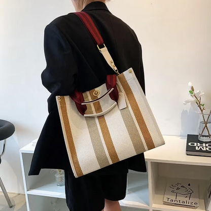 Clara canvas carrier bags - Versatile and trendy-Elly Rose